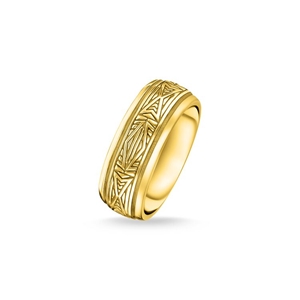 Ring - Ring ornament guld