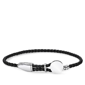 Armband - REBEL AT HEART - LEATHER STRAP DISC