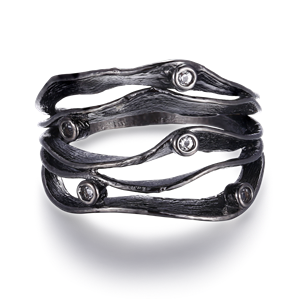 Ring - Sophie Vallentin Ring - Vit Topas