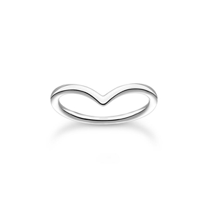 Ring - Ring V-formad silver