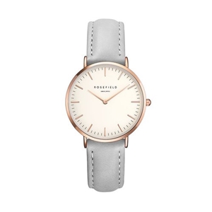 Klocka - The Tribeca White Grey Rose Gold